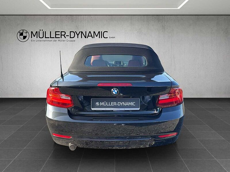 BMW 218 i CABRIO SPORT LINE XENON KLIMAAUTO PDC TEMPO