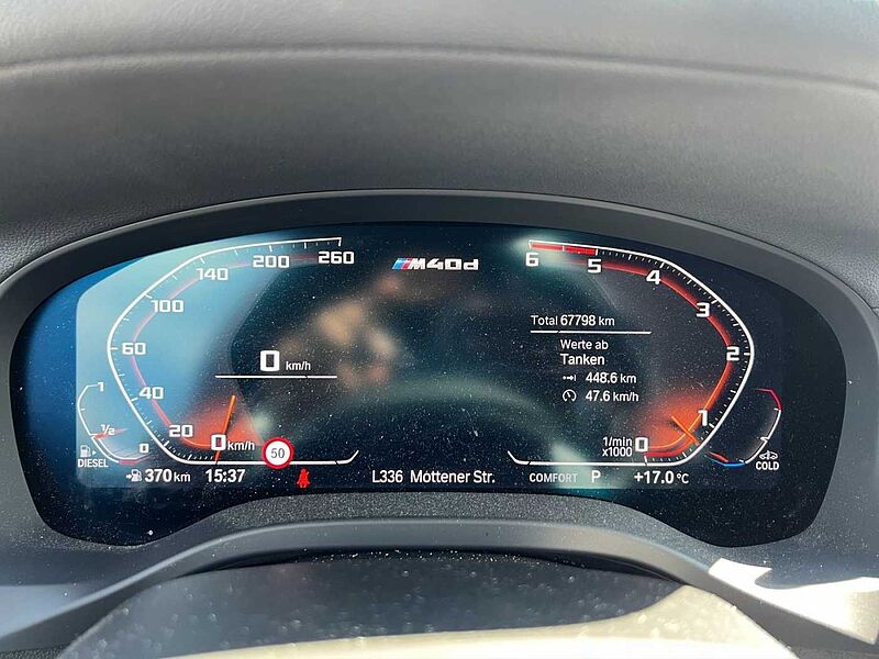 BMW X3 M40 d LED AHK PANO HIFI RÜCKFAHR SHZ