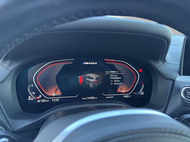BMW X3 M40 d LED AHK HIFI 360°KAMERA KOMFORTZUG SHZ