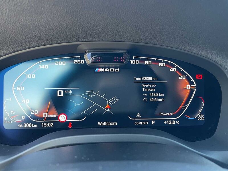 BMW X3 M40 d LASER HUD AHK RÜCKFAHR KOMFORTZUG SHZ