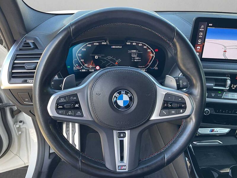 BMW X3 M40 d LASER HUD AHK RÜCKFAHR KOMFORTZUG SHZ