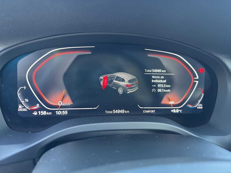 BMW X3 xDrive20d LED AHK RÜCKFAHR VIRT COCK+ SHZ DAB